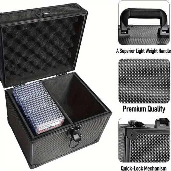 Graded Card Storage Box for PSA BGS FGS SGC Trading Cards Slabs