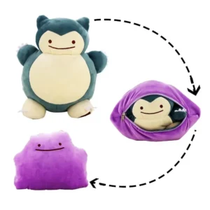 Pokemon Transform Snorlax Plushie 7.9 Inch